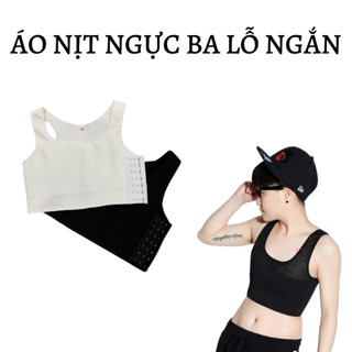 [CÓ SẴN] Áo Nịt Tomboy, Áo Bó Ngực Cho Tomboy Không Viền Ba Lỗ (Có Che Tên Sản Phẩm)