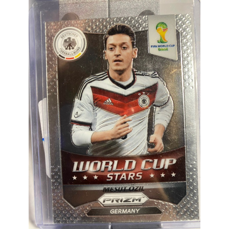Thẻ #C627 Mesut Ozil GER Panini Prizm WC 2014