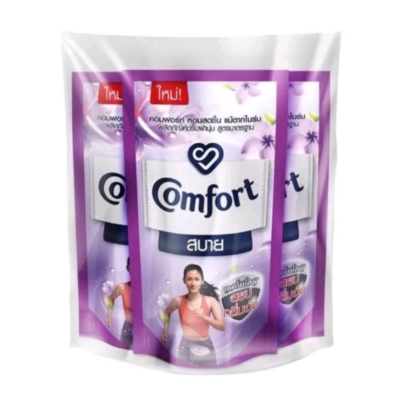 NƯỚC XÃ VẢI COMFORT THÁI LAN. 1 TÚI 500ML.