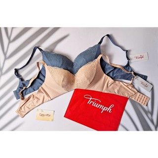  Áo lót nữ Triumph Comfort Touch HP 01 không gọng phối ren lưng bảng to. 