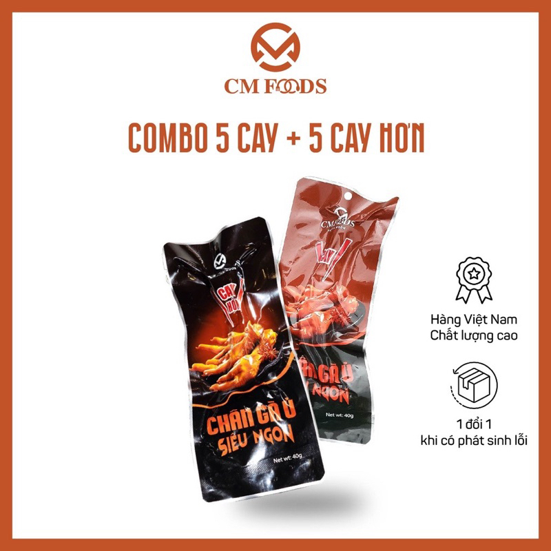 Chân gà 45G Siêu ngon - Siêu To Vị Cay Vị Cay Hơn