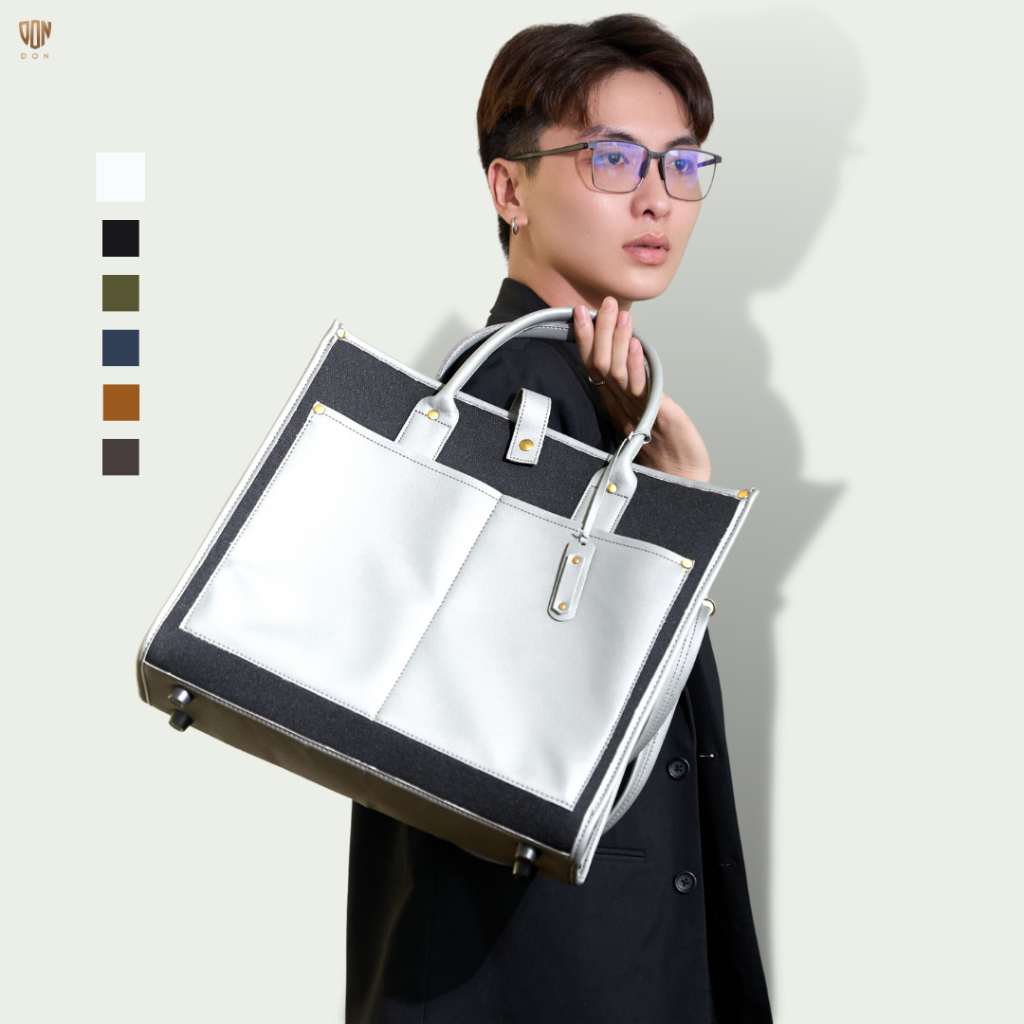 | Túi Tote Unisex Siêu Chống Sốc THE ELEGANT S39 Thương Hiệu DON ITALO