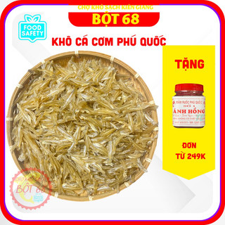 Khô cá cơm phú quốc - khô cá cơm bỏ đâu không ruột - khô cá cơm nguyên vị