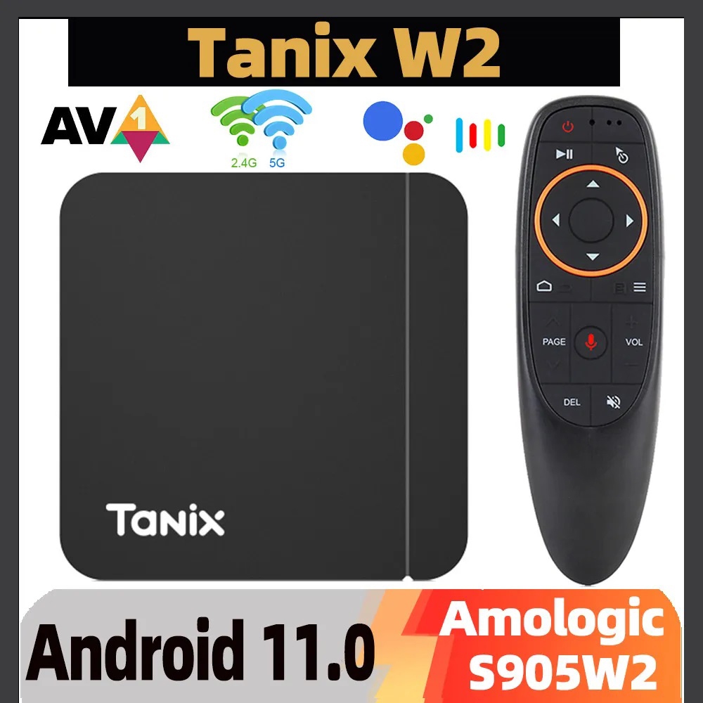 Tivi Box Tanix W2 Android TV 11(ATV) WiFi Kép Bluetooth