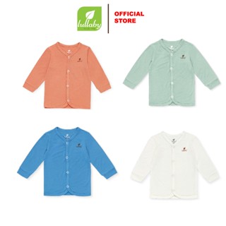 Lullaby - Áo sơ sinh cài giữa viền cổ (Lẻ) NH396M