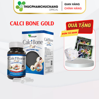 Calci Bone DANIPHARM (hộp 50v) Canxi cho bà bâu & người thiếu hụt Canxi