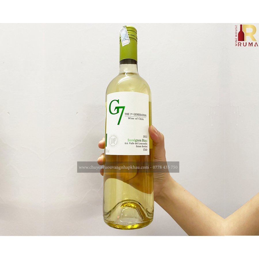Rượu vang Chile G7 Sauvignon Blanc - vang trắng