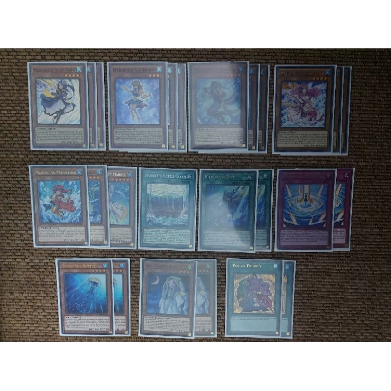Thẻ bài Yugioh TCG: Full deck Marincess
