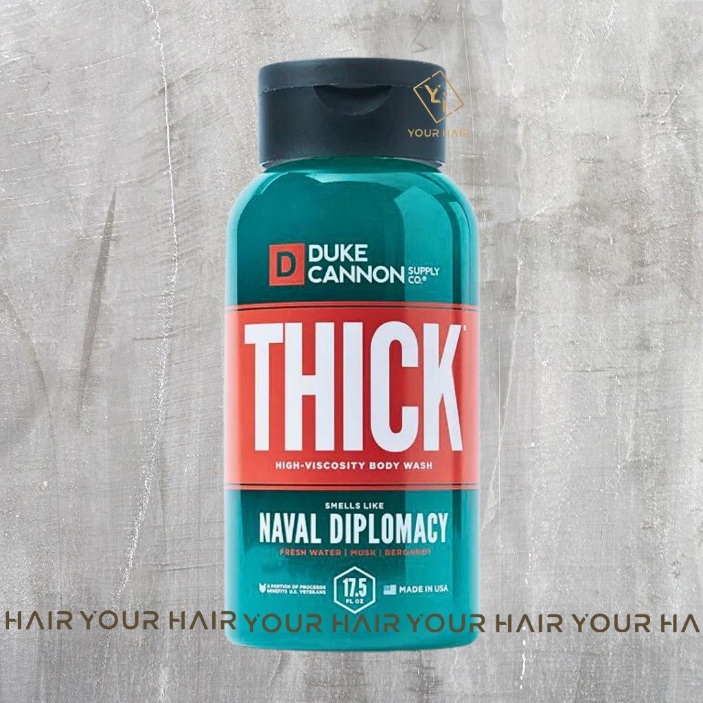 Sữa tắm Duke Cannon THICK HIGH-VISCOSITY BODY WASH - NAVAL DIPLOMACY - 517ml