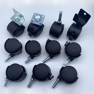 20 Bánh xe nhựa xoay 360 chạy êm, bền chắc