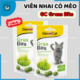𝟓 𝑽𝒊𝒆̂𝒏 cỏ mèo tiêu búi lông Gimcat Grass Bits