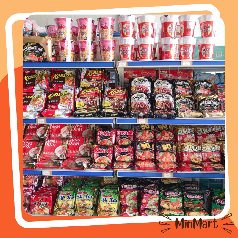 Mì Tôm Phở Bún Cháo Miến MinMart