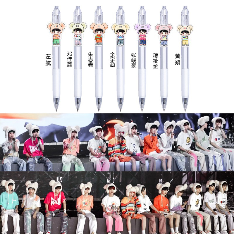 Bút kèm standee concert "Sinh ra từ lửa" TF Gia Tộc F3