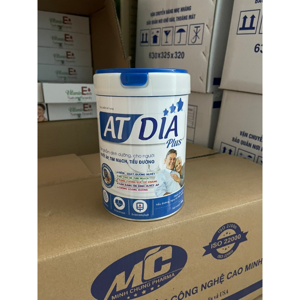 Sữa bổ sung vitamin và khoáng chất cho người bị tiểu đường AT-DÍA PLUS