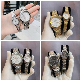 Chính hãng-  Đồng hồ nam,nữ Halei 348 chống nước tốt size 24mm máy nhật dây thép k gỉ k bay màu