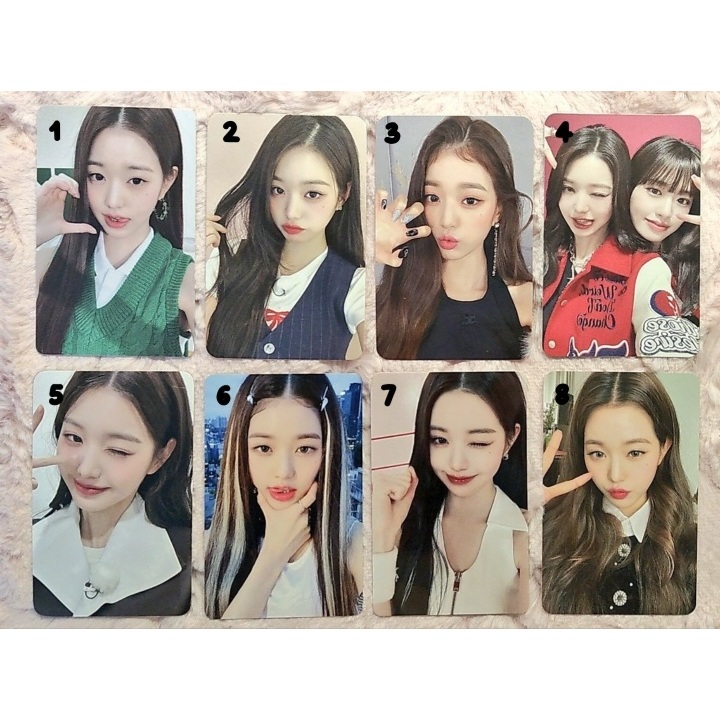 Thẻ ảnh bo góc chính hãng Wonyoung IVE