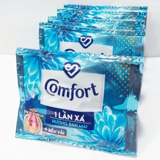 Dây nước xả vải Comfort 1 lần xả Hương Ban Mai 20ml x 10 gói