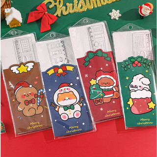 Bộ 4 món thước kẻ hình giáng sinh noel