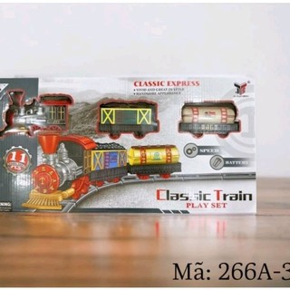 Đồ chơi tàu hỏa chạy trên đường ray classic