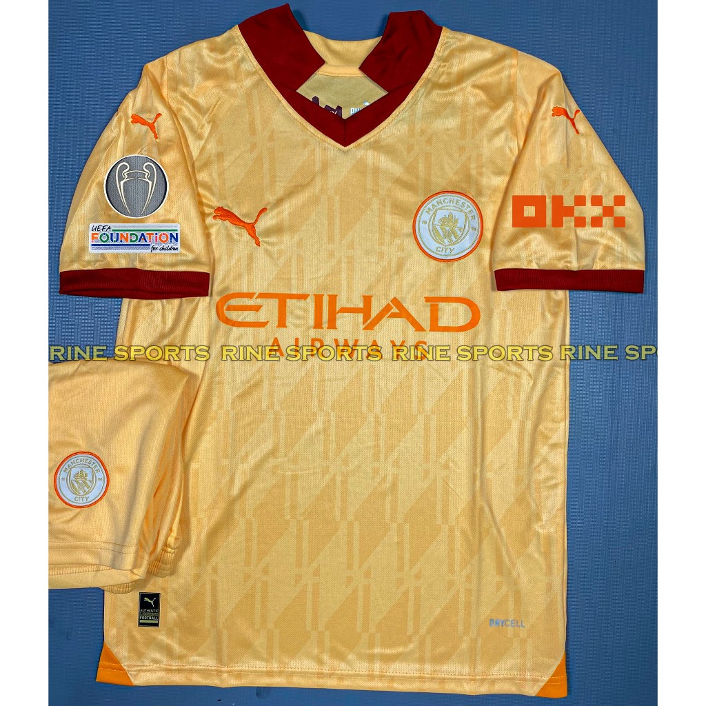 Bộ Áo bóng đá Mancity - MC mùa mới hàng Thailand chuẩn thi đấu 100%. Cam kết Y Hình