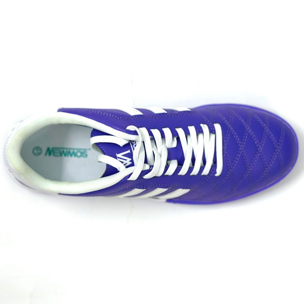 Giày đá bóng Newmos 11 Pro Tím Than thể thao mềm nhẹ chính hãng - NM004