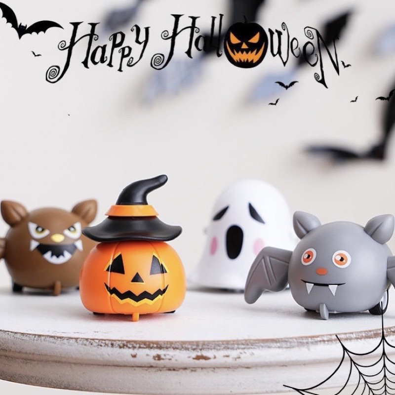 Đồ Chơi Lên Dây Cót, Chạy Đà Hình Mắt Bí Ngô, Ma Cà Rồng,.. Cho Halloween