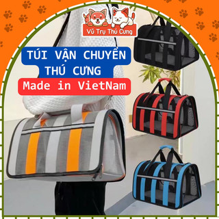Túi vận chuyển Chó Mèo bằng lưới thoáng khí, nhiều size
