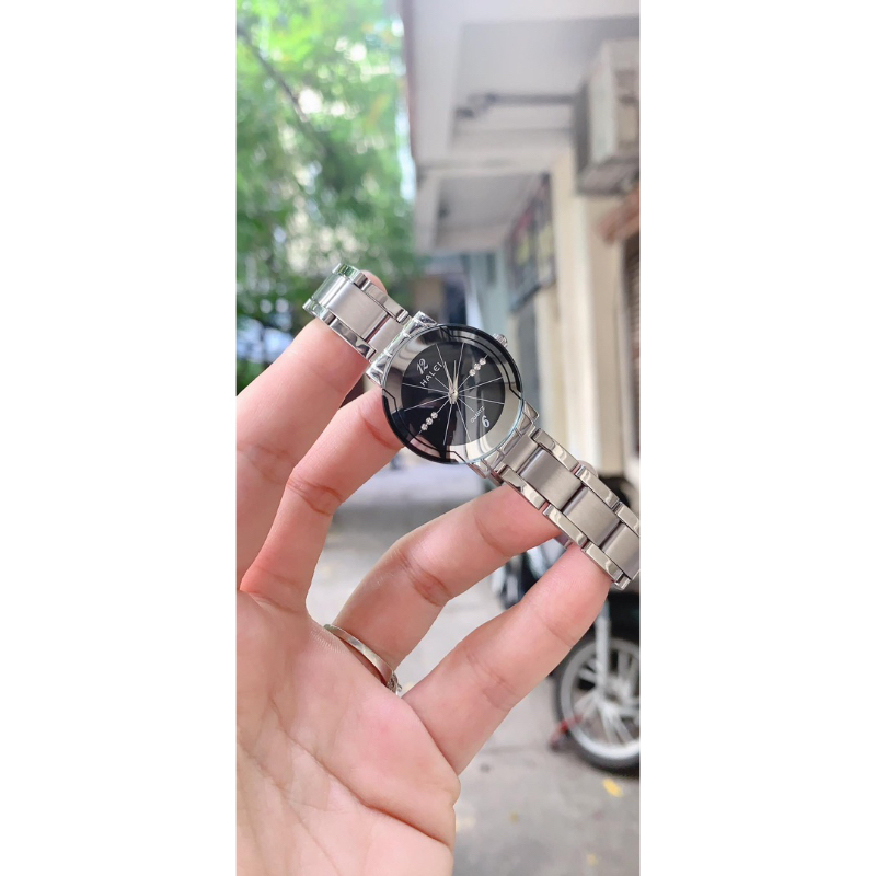 Đồng hồ Nữ Hale ah457 dây thép cao cấp , máy nhật chống nước tốt