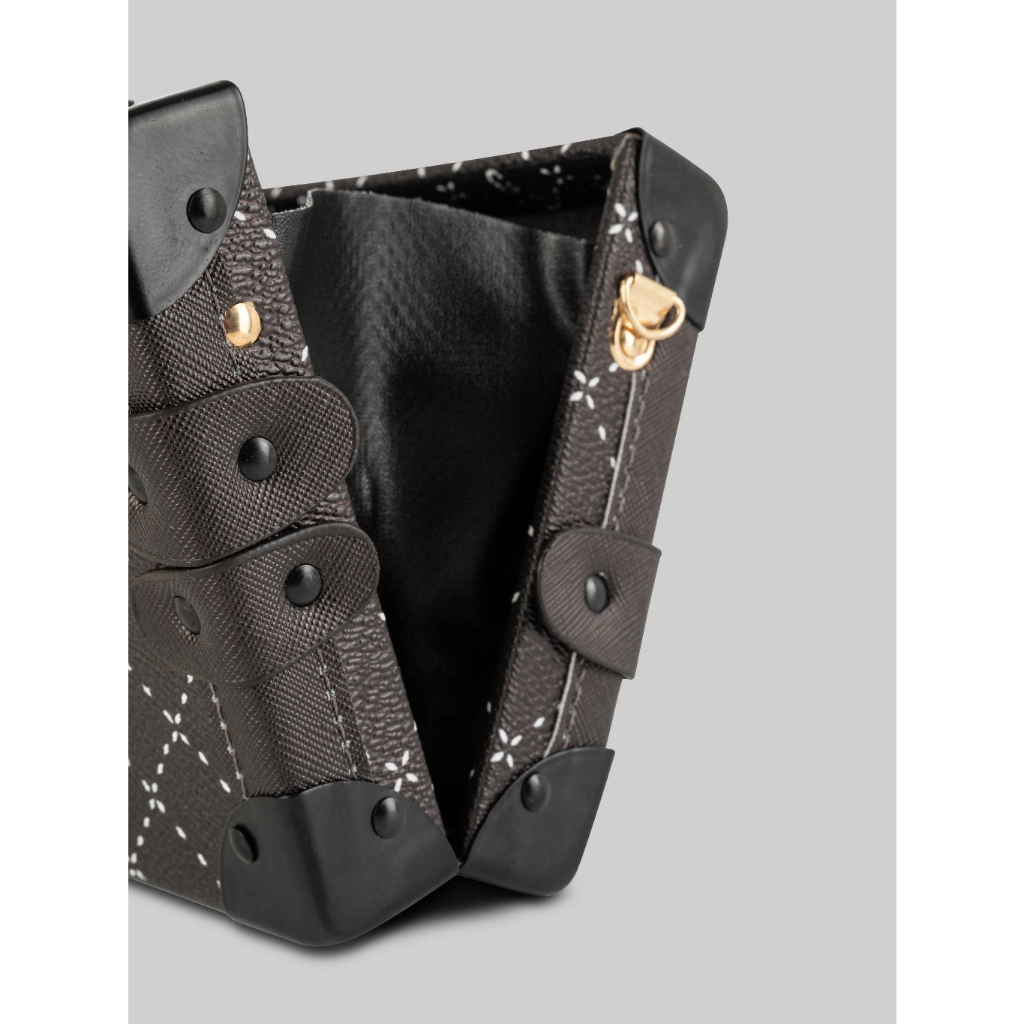 Túi hộp đeo chéo nam nữ cao cấp V32