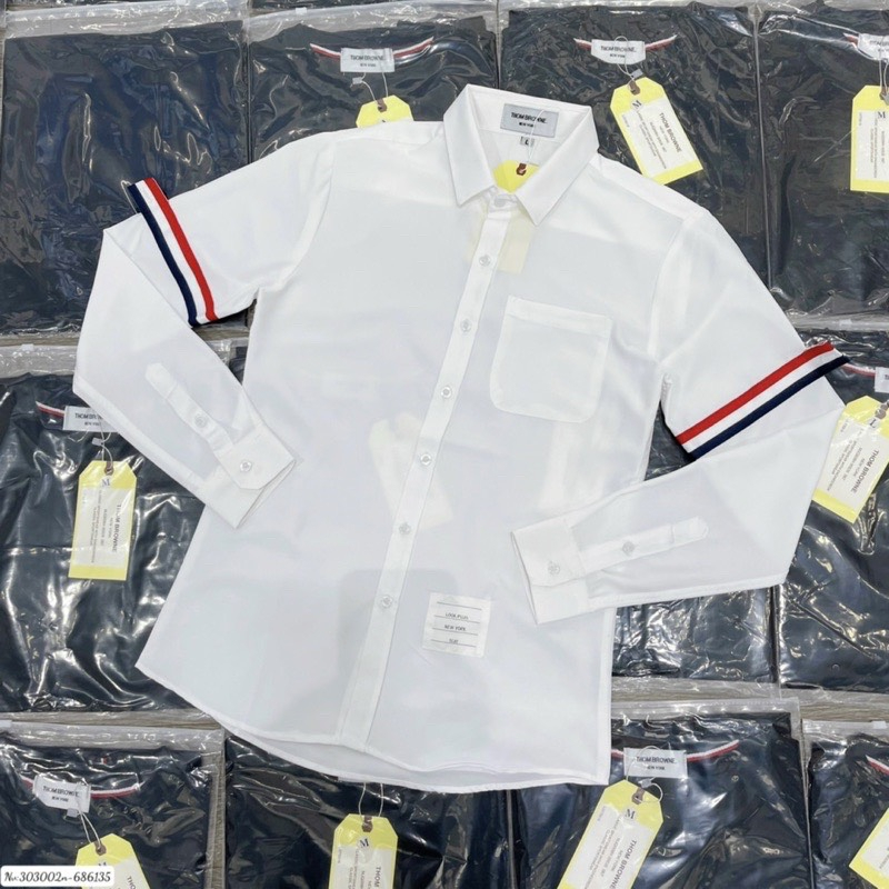 Áo Sơ Mi Thom Kẻ Sọc Dài Tay Vải Cotton Lụa Cao Cấp Mẫu Hot 2023.
