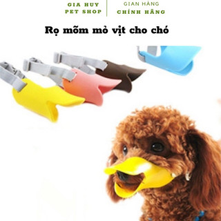 Rọ mõm cho chó hình mỏ vịt rọ mõm cho chó to chó nhỏ