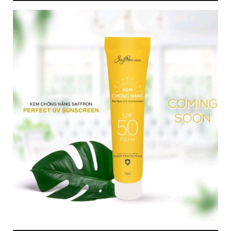 Kem chống nắng Saffron nano SPF 50 PA+++ Tùy Tâm Pharma