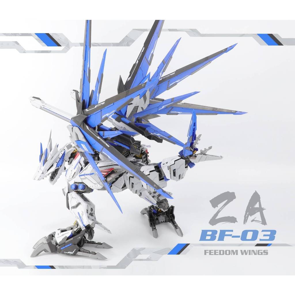 Mô Hình Lắp Ráp ZA MODEL ZOIDS 1/72 FEEDOM WINGS BF-03