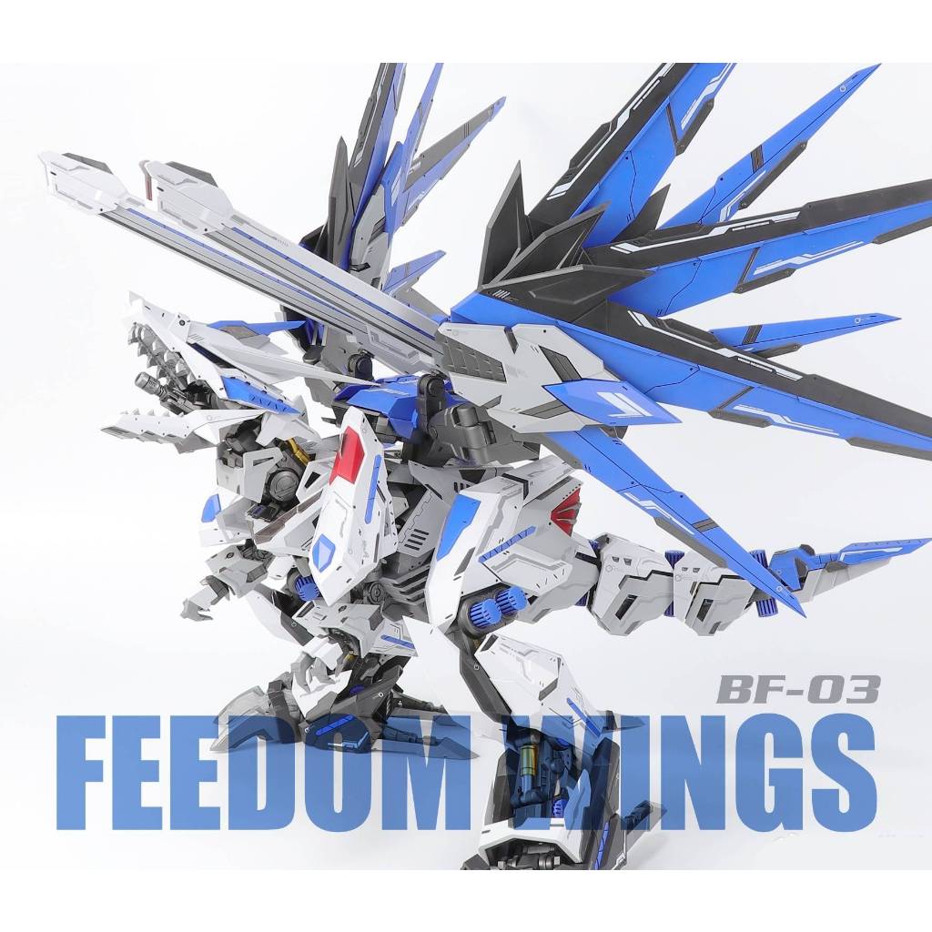 Mô Hình Lắp Ráp ZA MODEL ZOIDS 1/72 FEEDOM WINGS BF-03