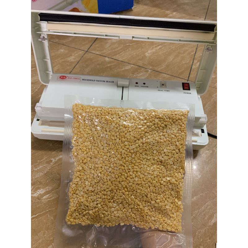 Đỗ xanh tách vỏ túi tự đóng 500g và 1kg