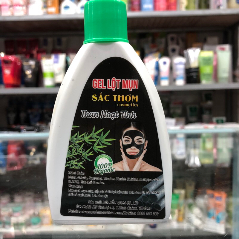 Gel lột mụn Sắc Thơm than hoạt tính