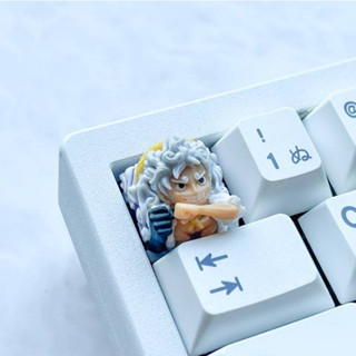 Artisan Keycap - Nút bàn trang trí bàn phím cơ resin handmade cướp biển Luffy