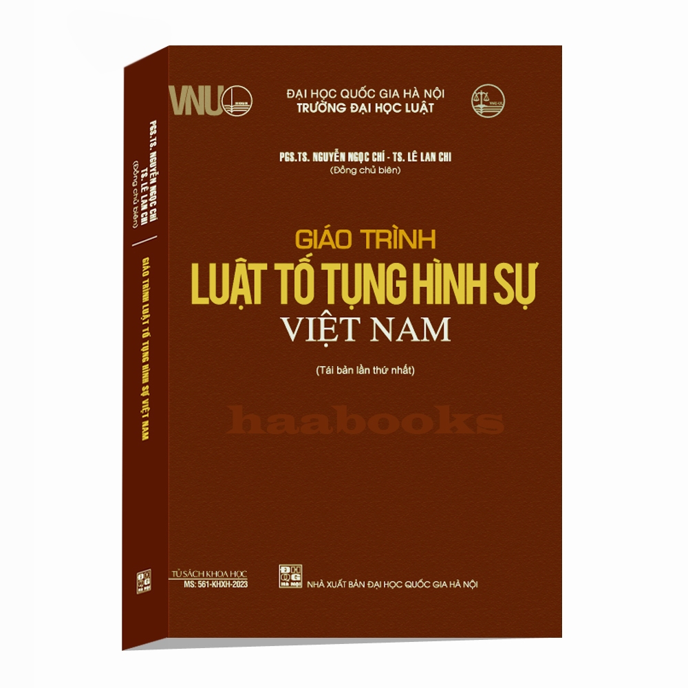 Sách - Giáo trình luật tố tụng hình sự Việt Nam