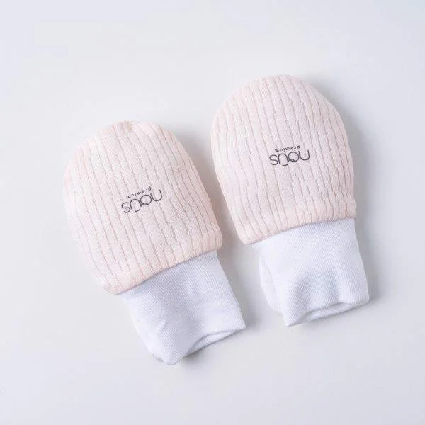 Set PK 4 món mũ, yếm, bao tay chân Nous cho bé mẫu mới thu đông