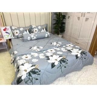 Bộ chăn ga lụa tencel mềm mát