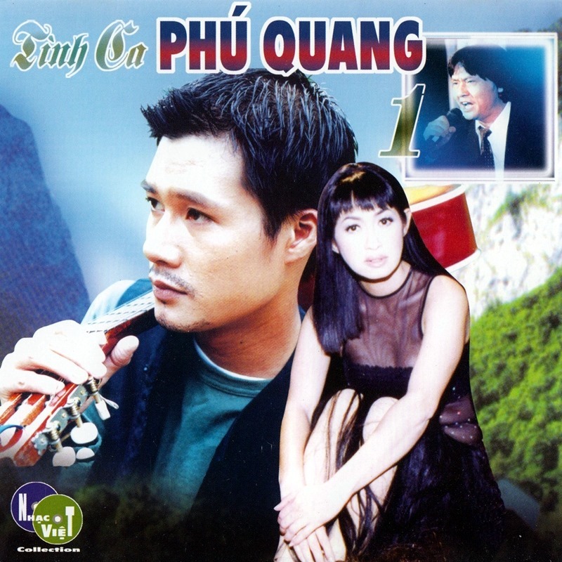 Đĩa CD Tình Ca Phú Quang 1 - CD Nhạc chất lượng cao - Phôi Phono Bìa màu
