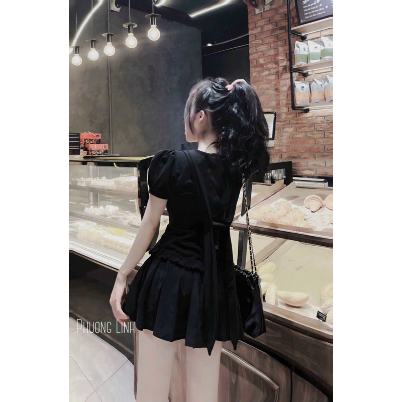 Sét váy có nón mẫu mới hottren đỉnh chóp