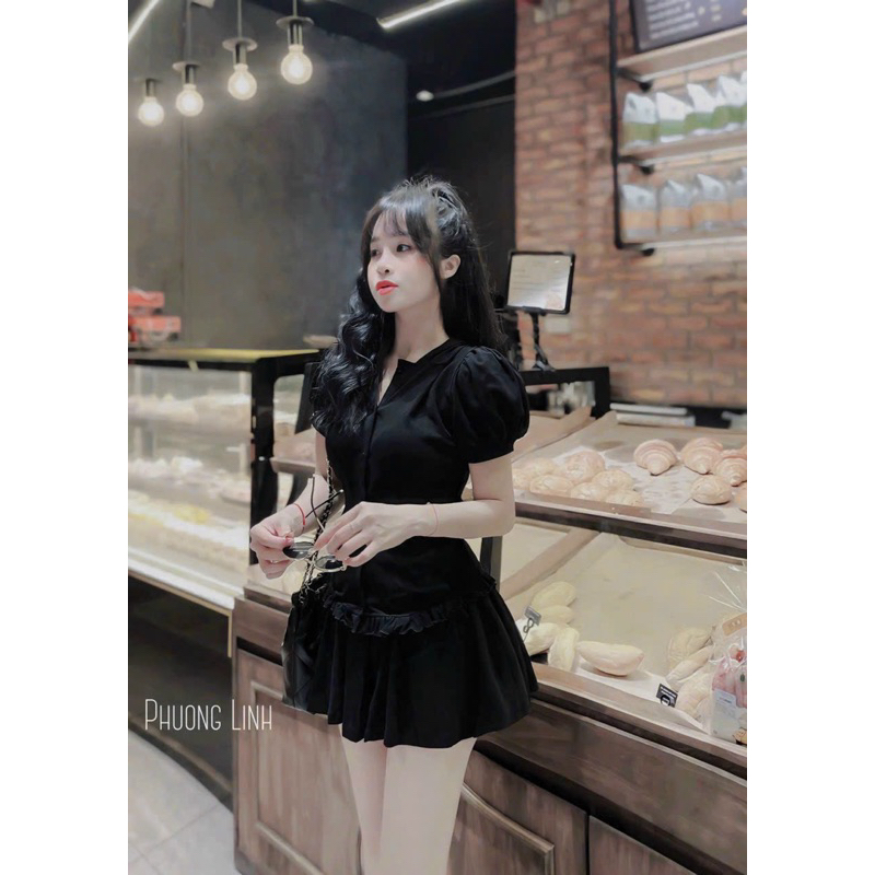 Sét váy có nón mẫu mới hottren đỉnh chóp