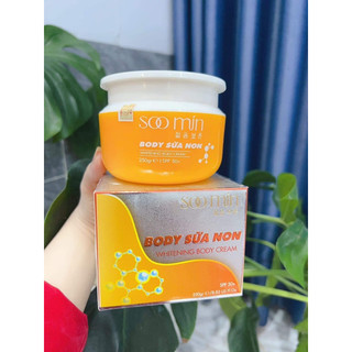 ( Chính hãng) Kem Body Sữa non Soo Min Hàn Quốc (Tặng gói tẩy tế bào chết)