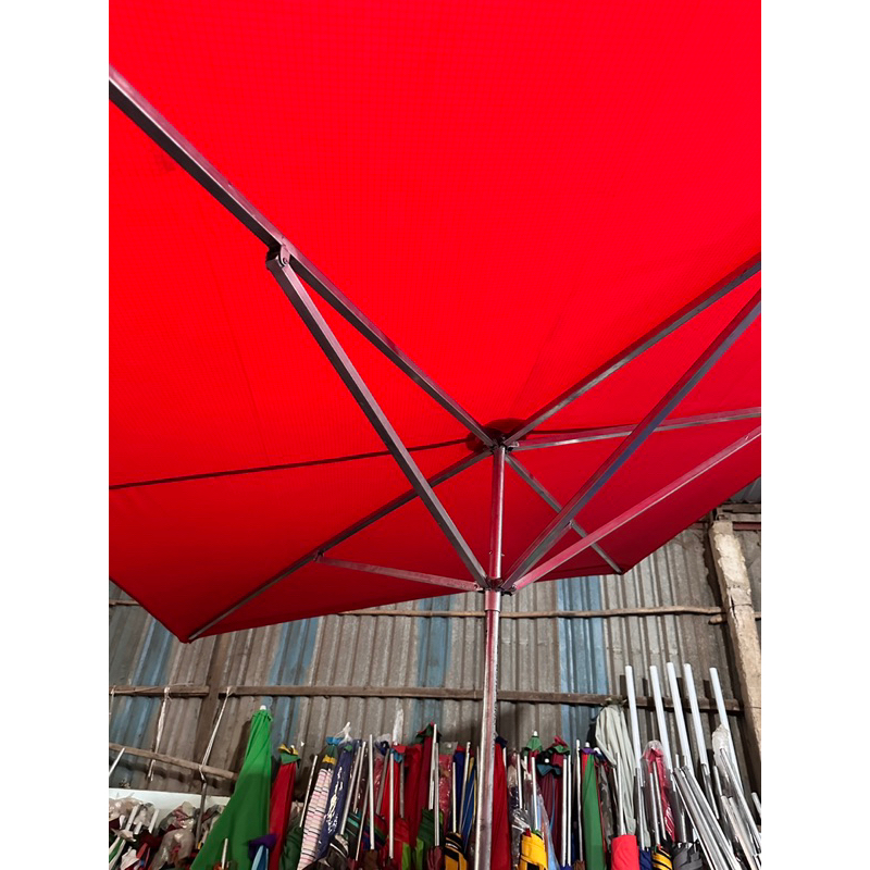 Ô dù mái chéo chữ nhật cao 2m8 kt 2m1*2m9 không gồm đế