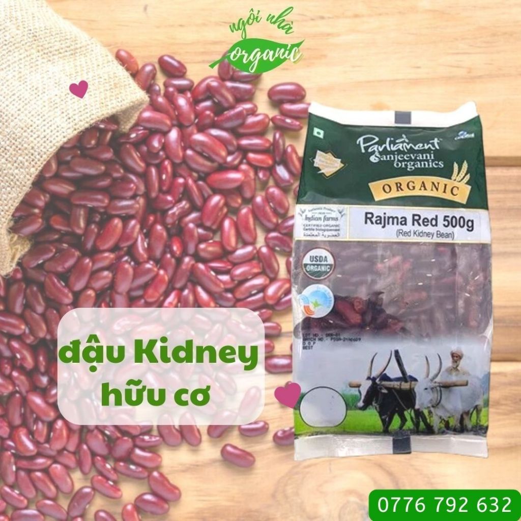 Đậu đỏ Kidney đậu thận hữu cơ Parliament Red Kidney Bean