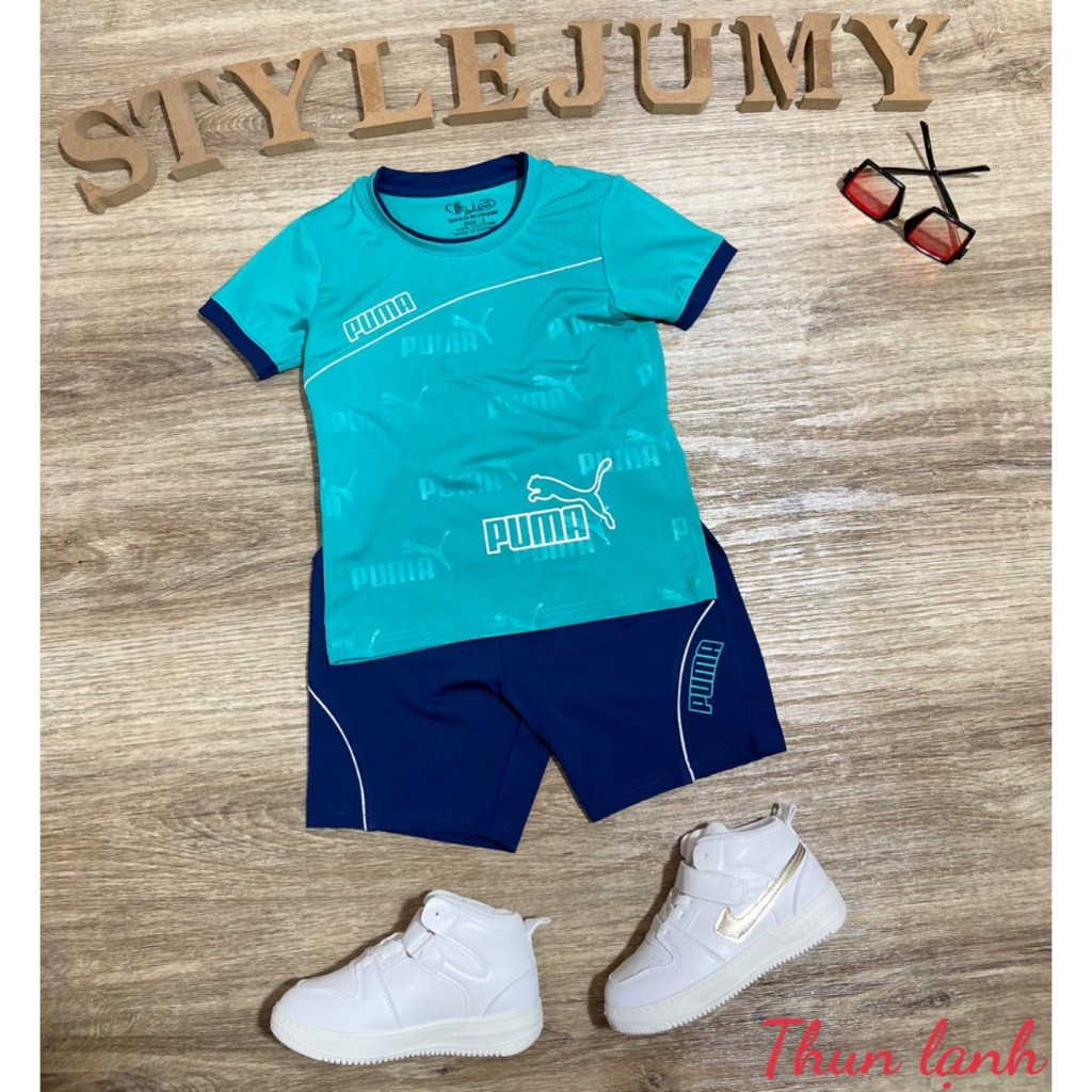 Đồ bộ thể thao thun lạnh loại 1 thương hiệu StyleJumy