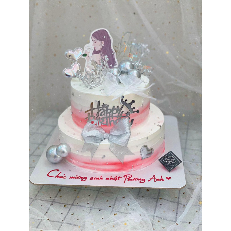 Bánh sinh nhật 2 tầng