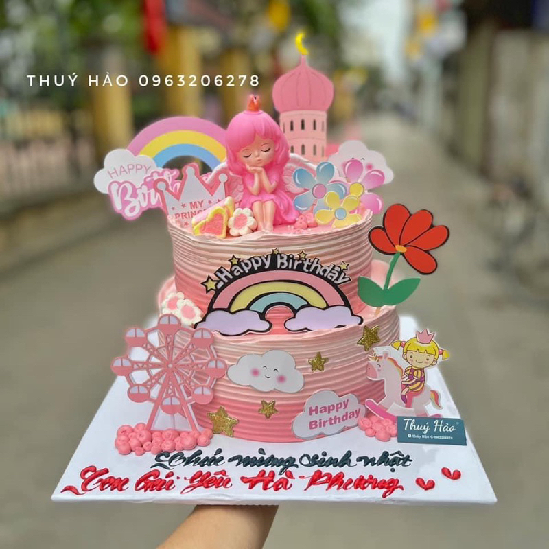 Bánh sinh nhật 2 tầng