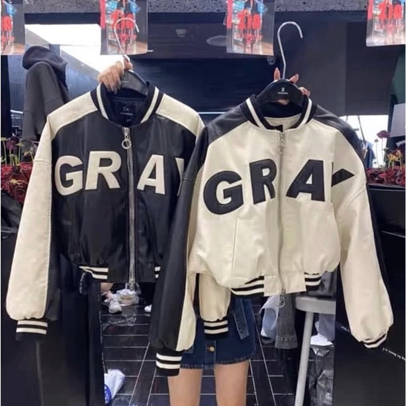 Áo Khoác Bomber Da 2 Lớp Bigsize